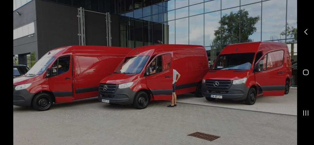 Wynajem busów Dostawczych i Lawet