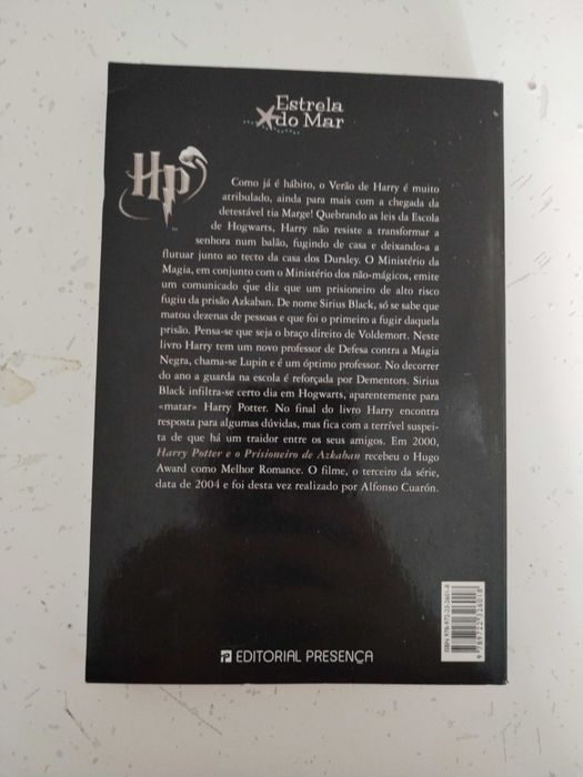 Livros Harry Potter.