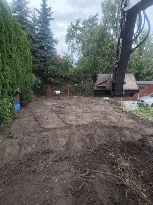 Usługi koparką minikoparką