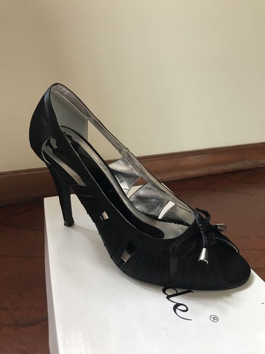Sapato alto preto Super Mode