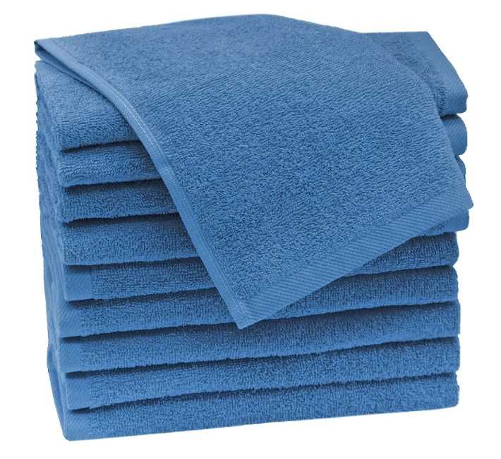 Kit 10 Toalhas 30 x 50 cm Zurique Algodão 100%