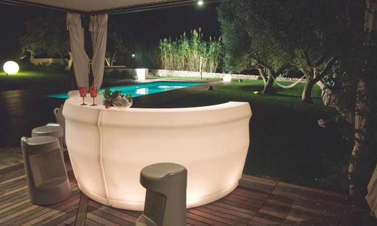 Balcão luminoso led bar