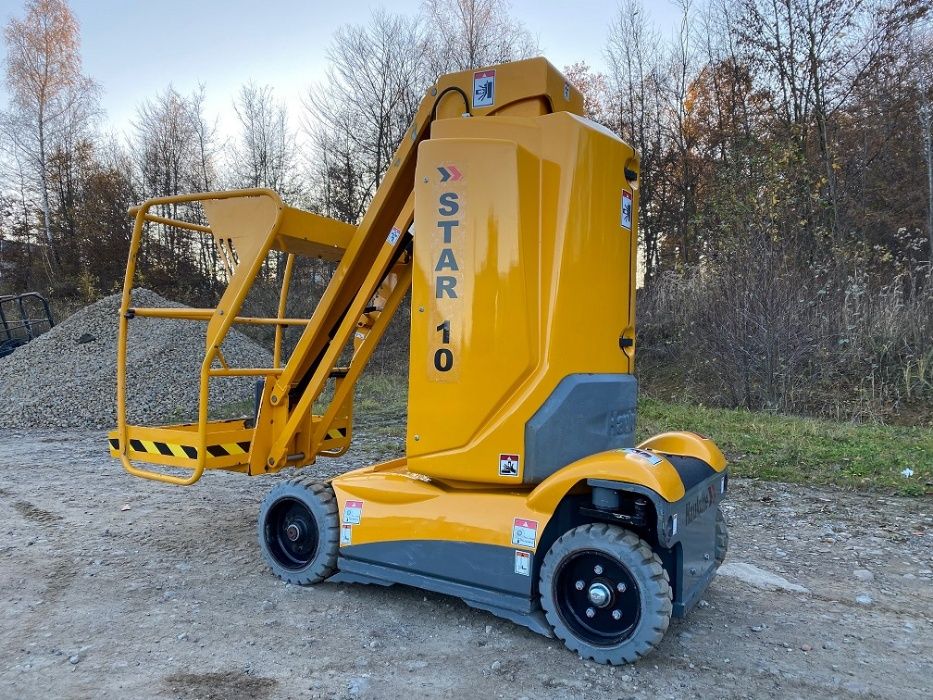 Wynajem podnośnika zwyżka 10 metrów HAULOTTE JLG GENIE MANITOU