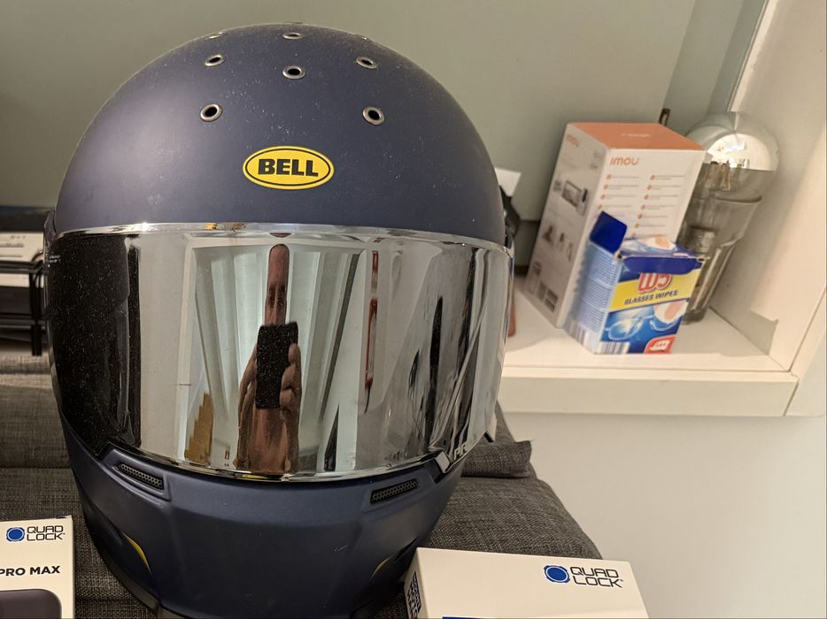 capacete  BELL + Quad Lock