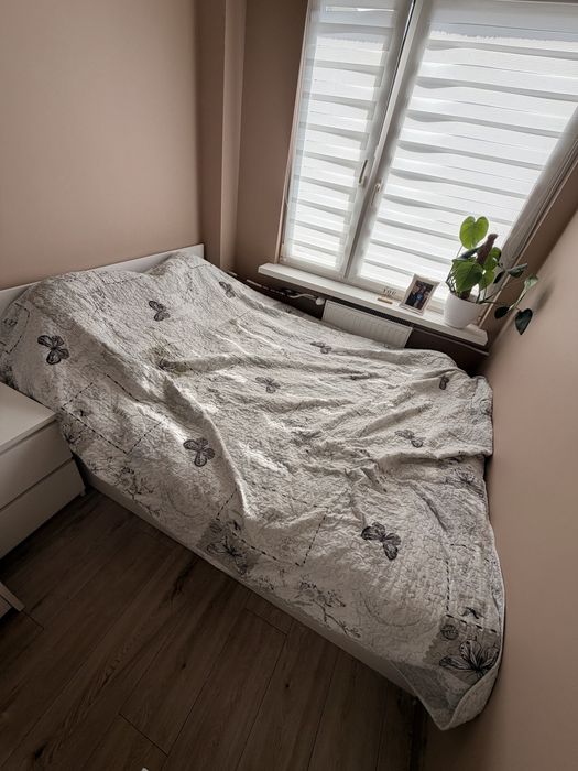 Łóżko sypialniane 140x200 + materac GRATIS | stan bardzo dobry