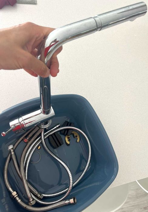 Torneira BRUMA em Aço Inox – Telescópica e Rotativa