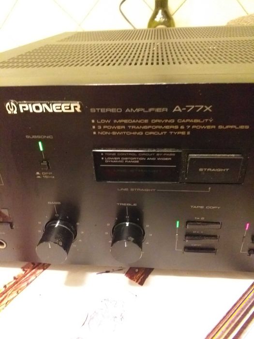 Усилитель ( пидсилювач ) Pioneer A 77 X .