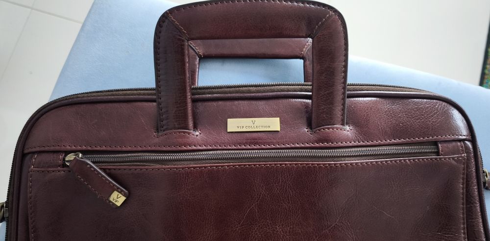 Aktówka ze skóry VIP Collection
