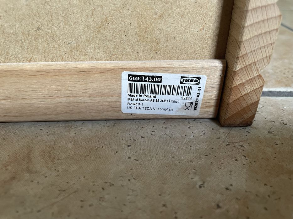 OKAZJA!!! Chlebak drewniany Ikea