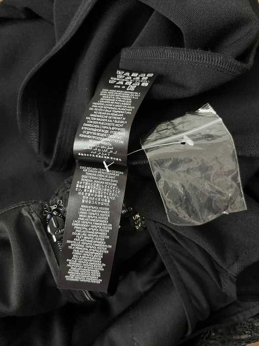 Lipsy London sukienka cekiny koronka czarna S 36 8 nowa