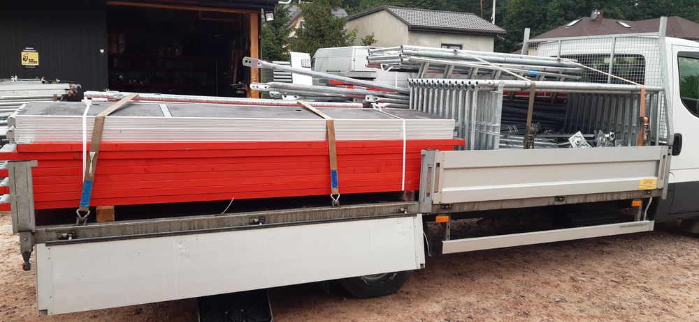 Rusztowanie elewacyjne 200m2  24m x 8,4m Dotacje,Leasing