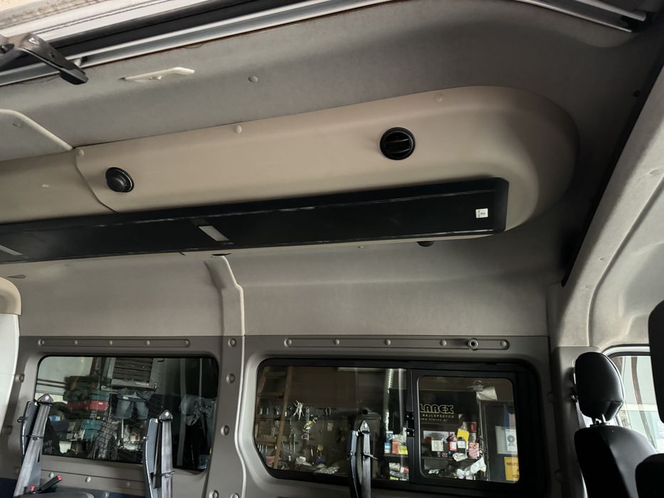 Klimatyzacja tył wnetrze autobus tapicerki Renault master III movano B
