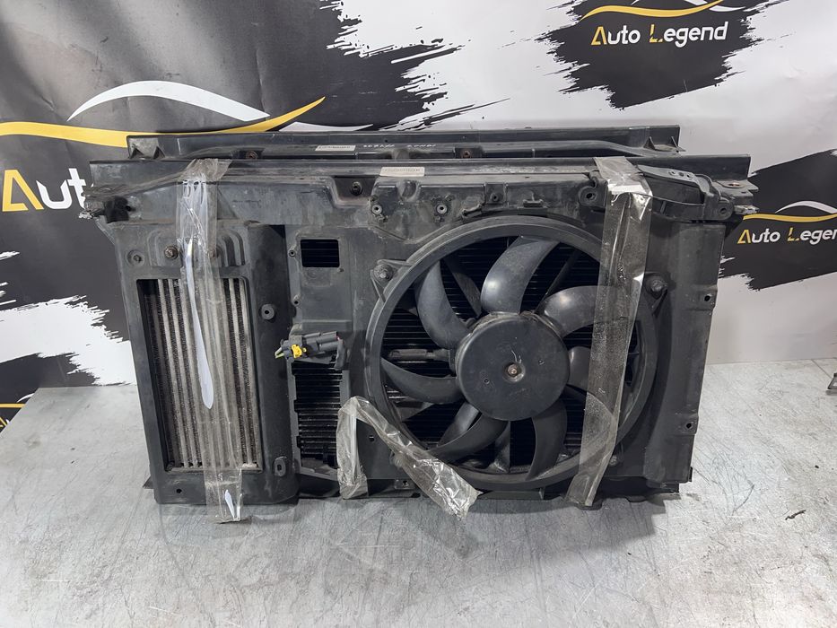 Радіатор в зборі/окремо/Вентилятор/інтереуллер 1,6/2.0HDI пежо307/C4