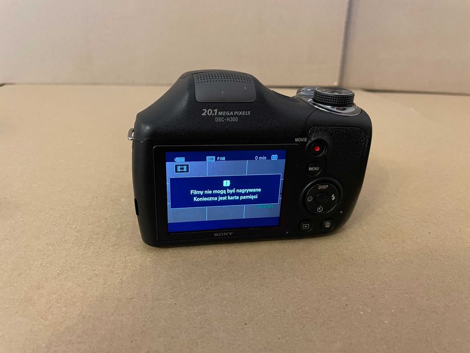 Aparat cyfrowy Sony Cyber-shot DSC-H300 j.Nowy Gwarancja
