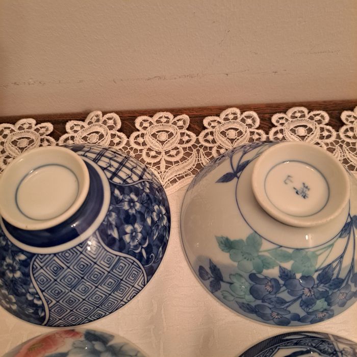 Tacas porcelana japonesas