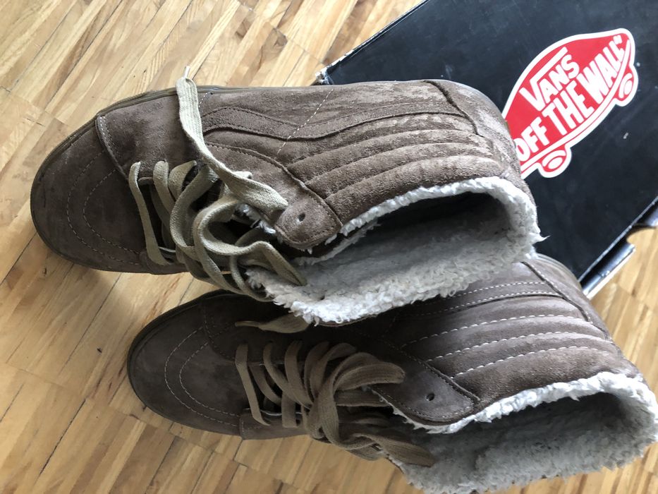Vans sneakersy męskie zimowe z kożuszkiem rozmiar 45