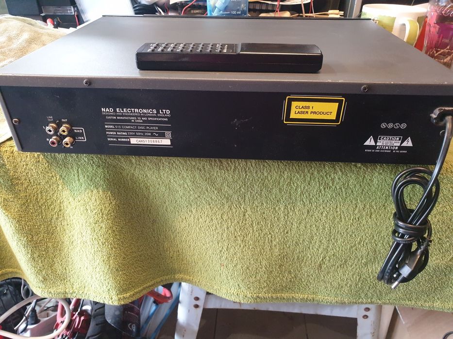 NAD 513 odtwarzacz CD + pilot.