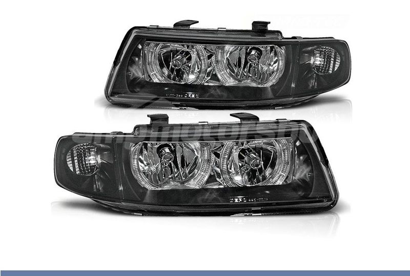 FAROIS DIANTEIROS ANGEL EYE PARA SEAT LEON / TOLEDO 1M