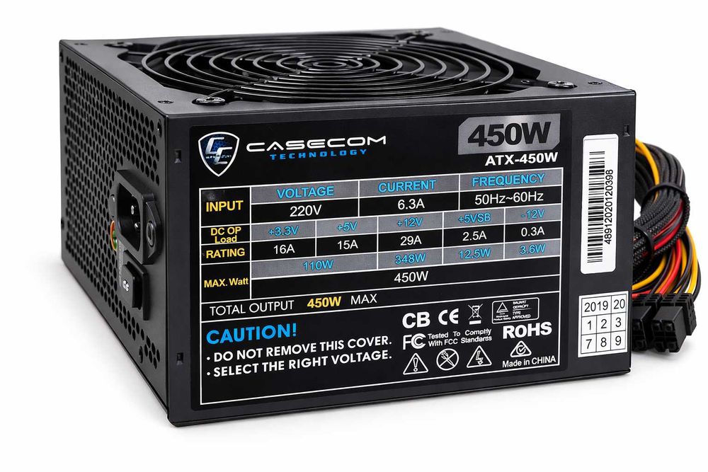 Блок живлення для ПК Casecom 450w ATX-450W