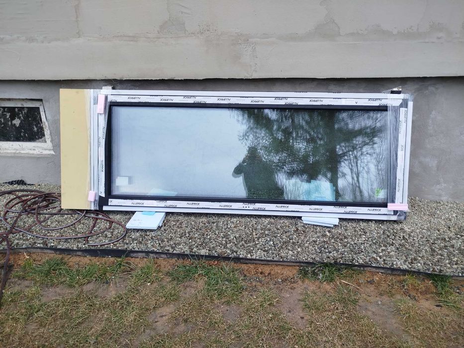 Okno Aluminiowe Fix ,Okno Balkonowe Aluprof