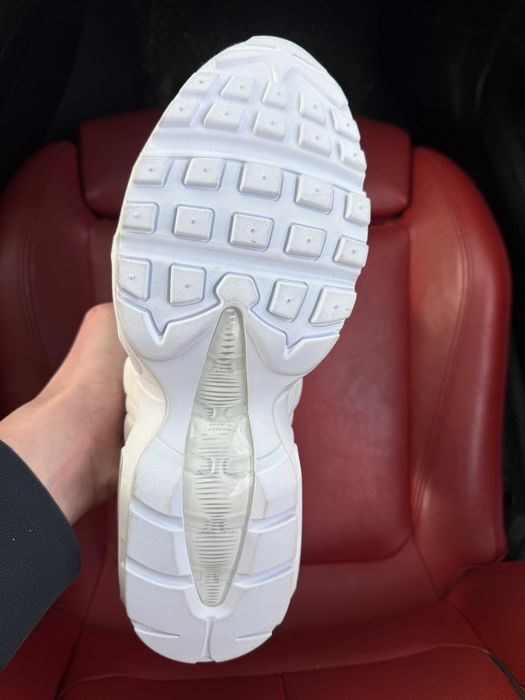 (ОПЛАТА ПІСЛЯ ОГЛЯДУ)Nike Air Max 95 x CDG White Найк Аір Макс 95