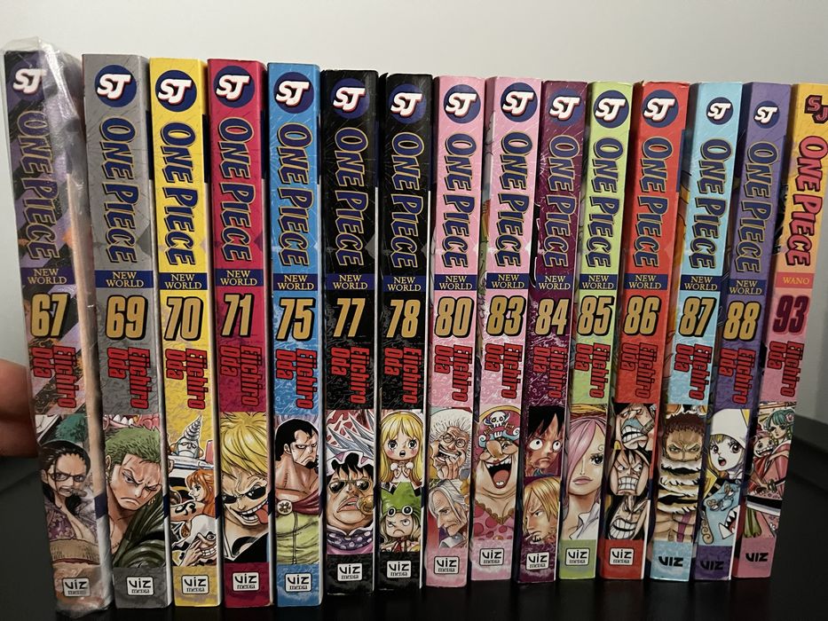 Coleção manga one piece