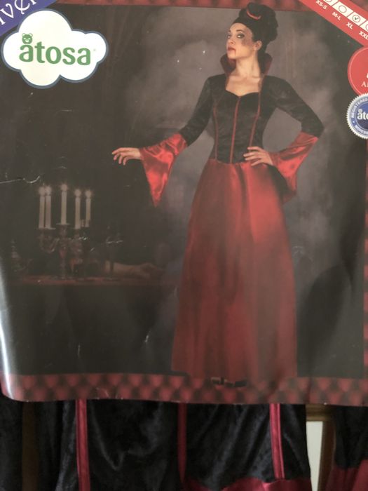 Fato de Carnaval Mulher Dracula