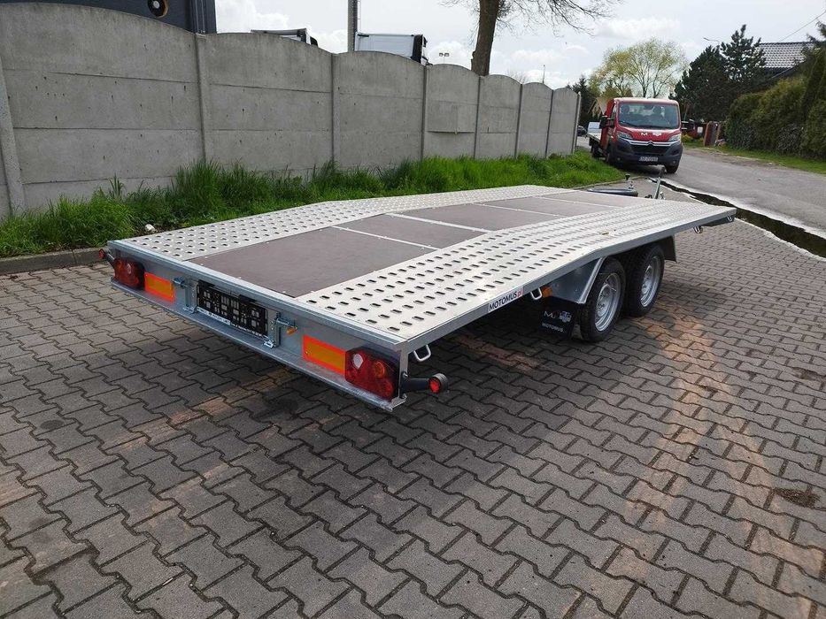 Wynajem wypożyczalnia przyczep lawet laweta samochodowa 4,5m i 6m