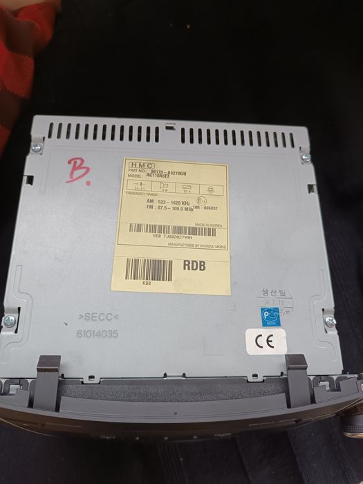 Radio Hyundai I30 II 2013 r fabryczne