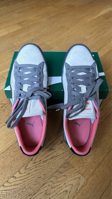 Замшеві кросівки Puma Suede VTG Staple Atmos