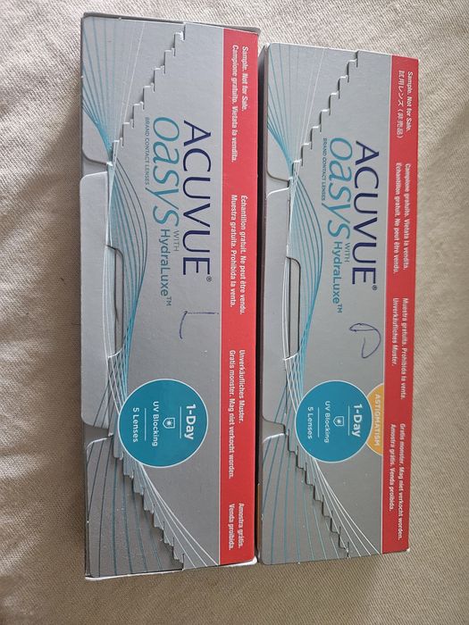 Soczewki Acuvue oasys