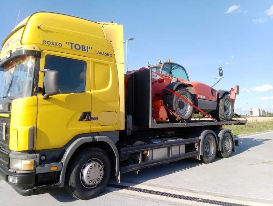 Usługi Transportowe hakowiec  odpadów trocin biomasy  makulatury