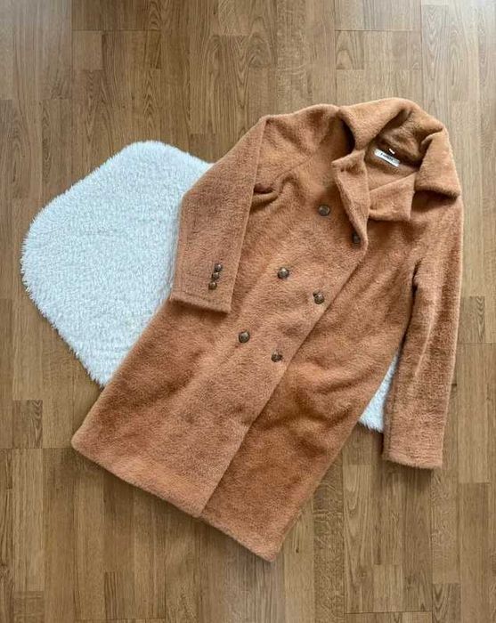 Rudy płaszcz z alpaki Emilie Atelier rozmiar S/M