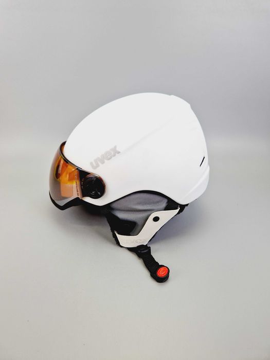 Kask Narciarski UVEX HLMT 400 Visor Style roz L 58-61cm