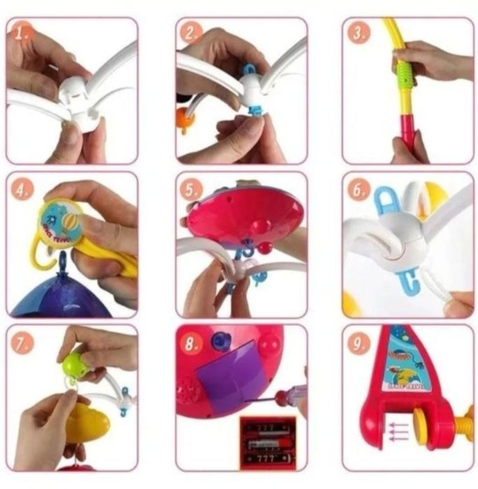 Музична карусель-проектор