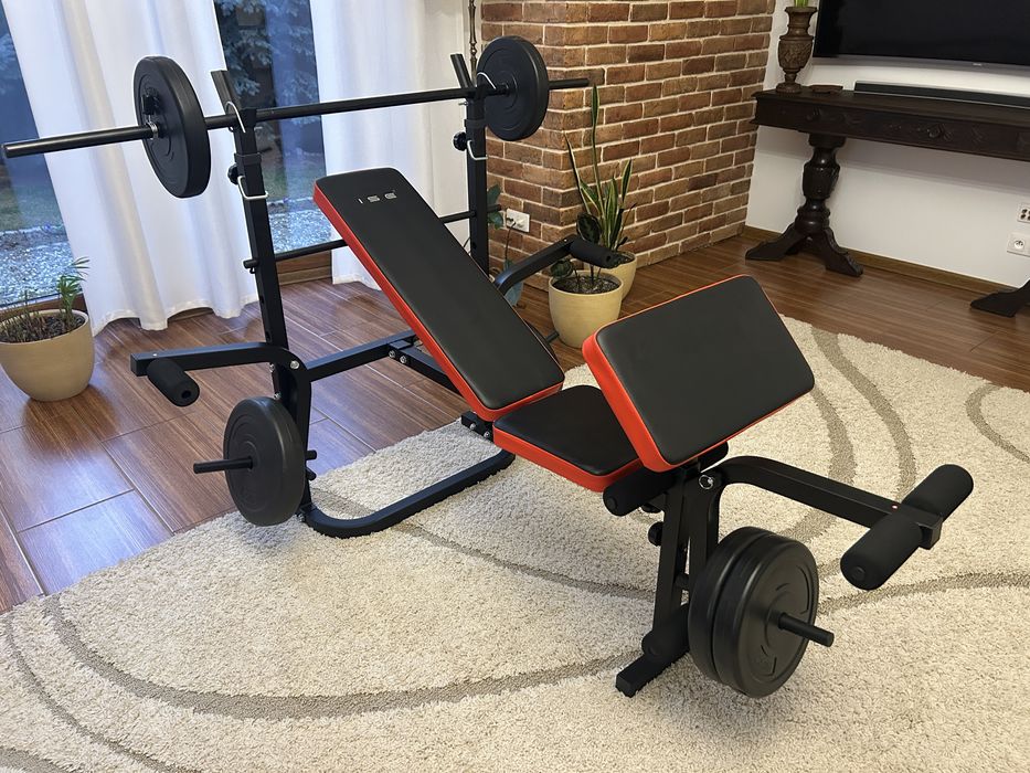 Wielofunkcyjna Ławka Treningowa 45kg