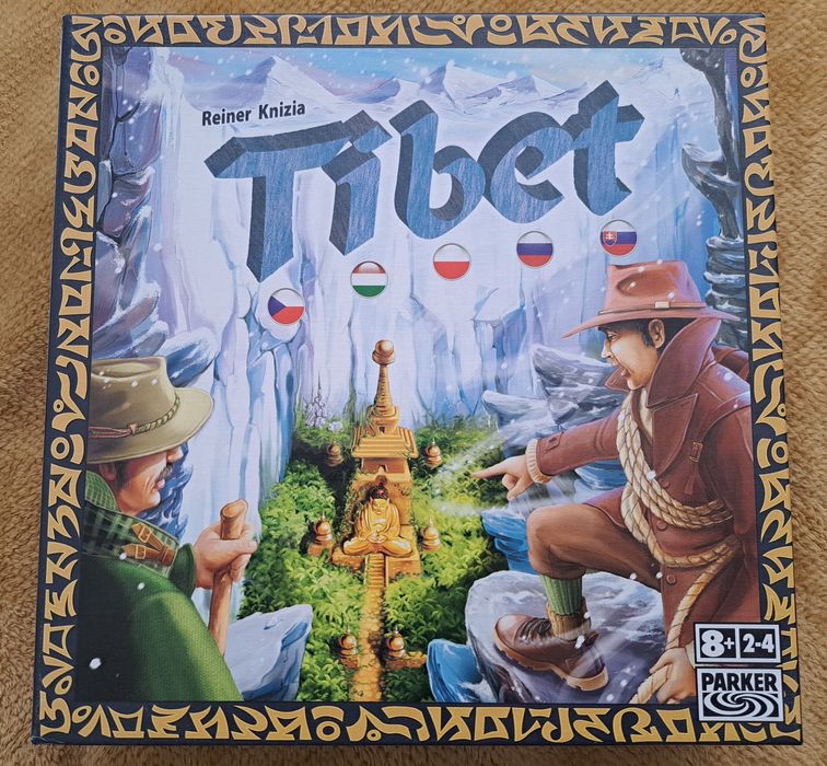TIBET gra planszowa Parker Hasbro