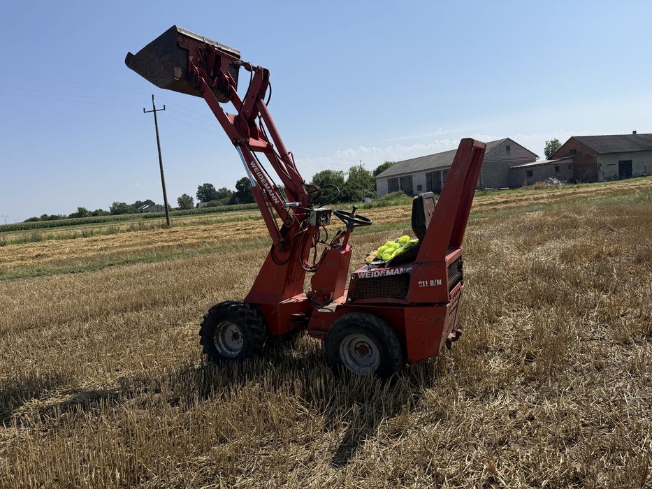 Weidemann 811 d/m, ladowarka przegubowa, nie schaffer