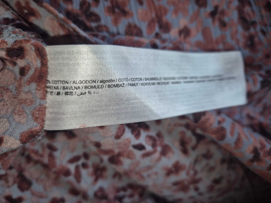 Bawełniana sukienka Mango 158