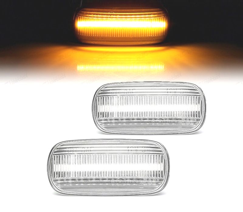 PISCAS LATERAIS LED BRANCOS PARA AUDI A4 B6 00-04 A4 B7 11.04-08