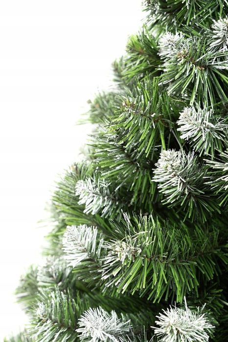 choinka sztuczna mała juta 50cm ozdobna ośnieżona na biurko zestaw gratis
