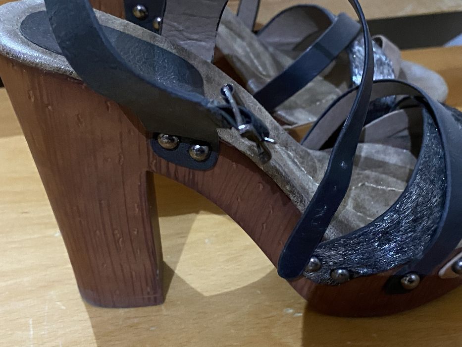 3 pares sapatos seaside tamanho 37