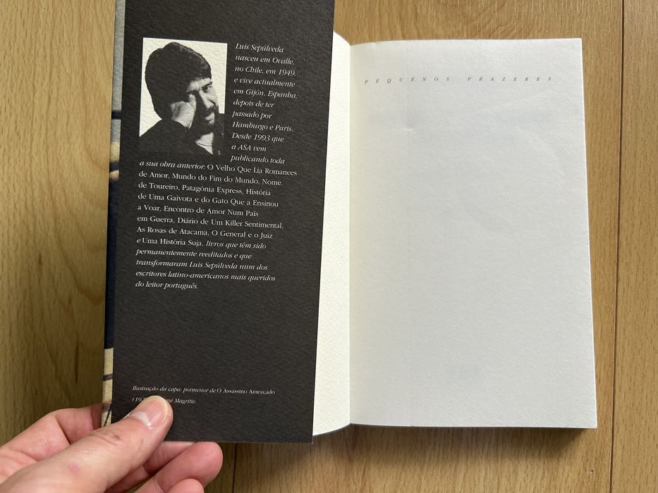 Livro”Diário de um Killer Sentimental” de Luís Sepúlveda