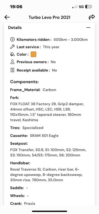 Specialized Turbo Levo Pro