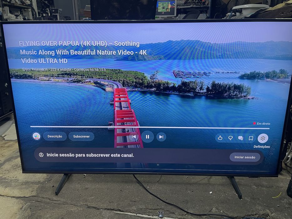 Smart TV QLED Samsung 4K 50” LER DESCRIÇÃO