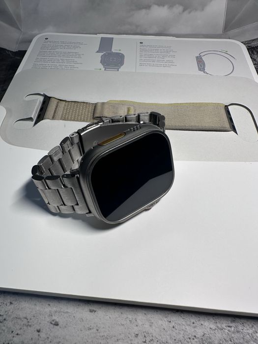 Apple Watch Ultra 1 49mm | Stan BDB | Bateria 98% | Oryginalny komplet