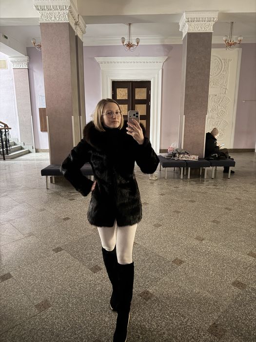 Шуба норка  S Xs 40-42