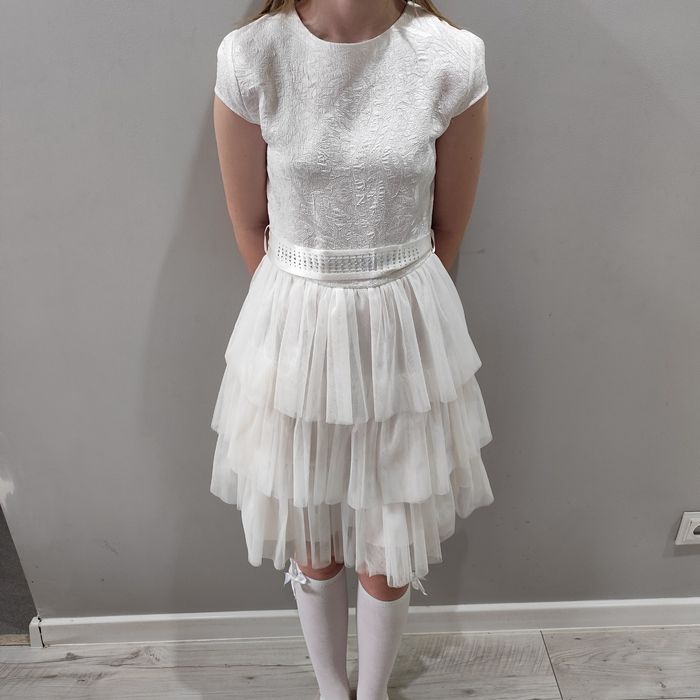 Elegancka Sukienka wizytowa/ po Komunii. Rozmiar 158