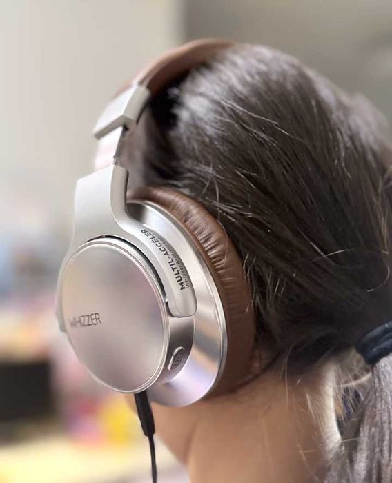 Гібридні Hi-Res Bluetooth-навушники Whizzer W1S з ANC (у стилі ретро)