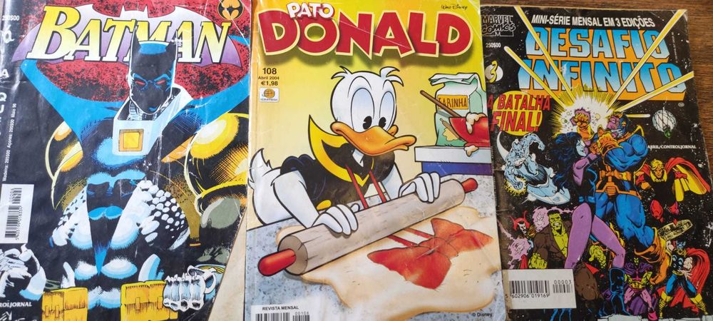 Clássicos de Livros de Banda Desenhada - com mais de 40anos